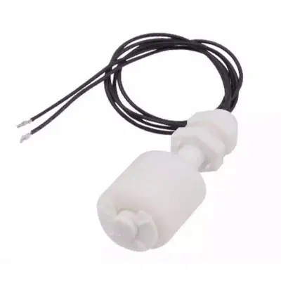 Picture of White Liquid Water Level Sensor Horizontal Float Switch Down - White