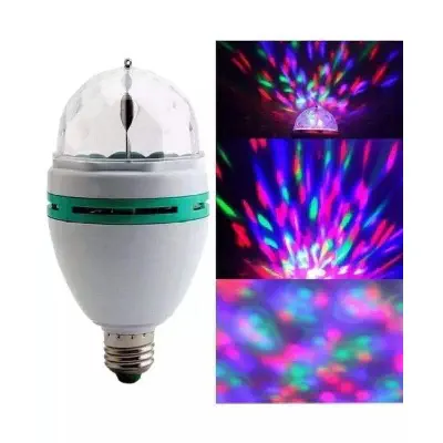 Picture of LED Dj Disco Moving Ball light patch Type- white - White