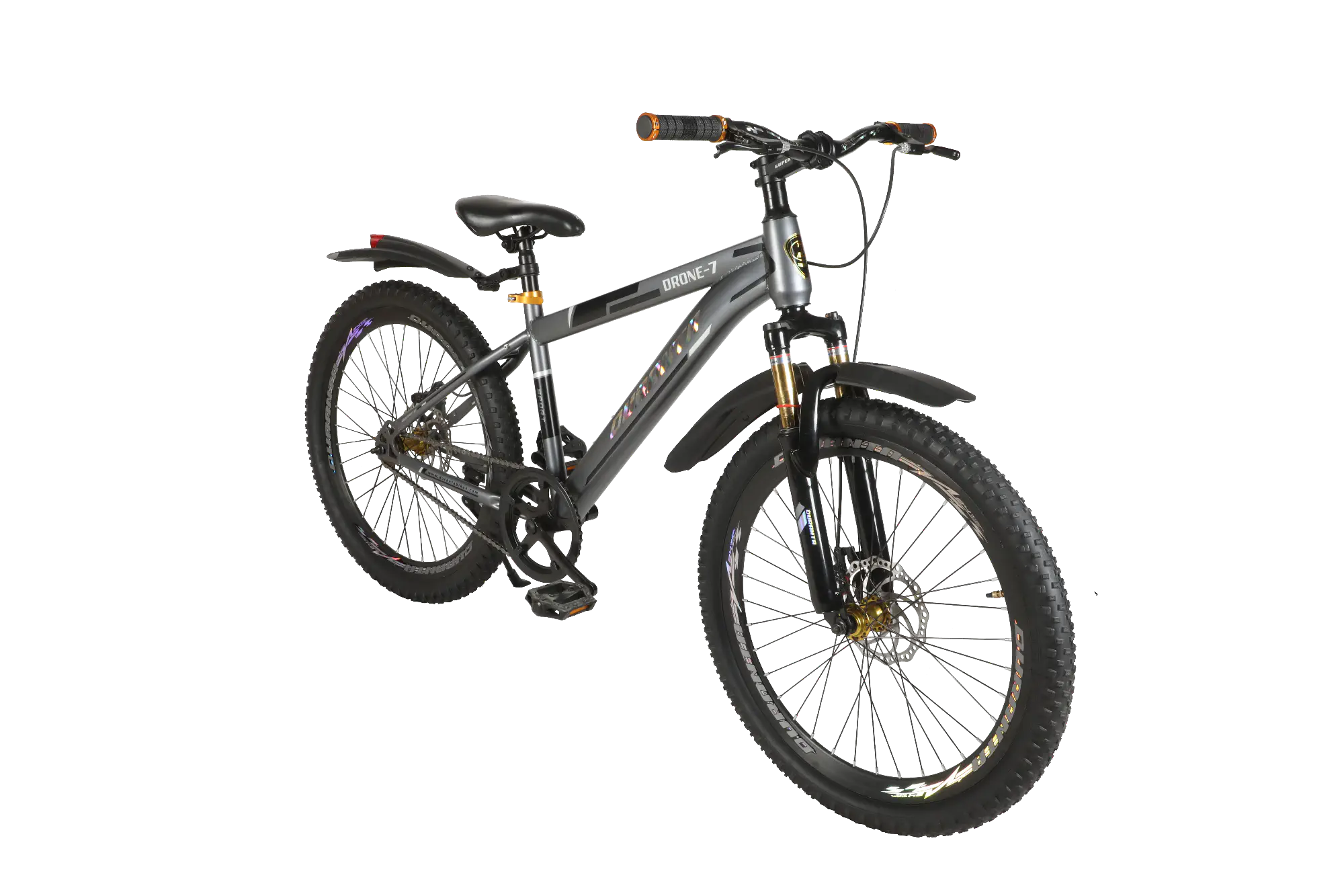 Picture of Duranta steel 1 speed 24 Inch Drone-07 Grey Bicycle