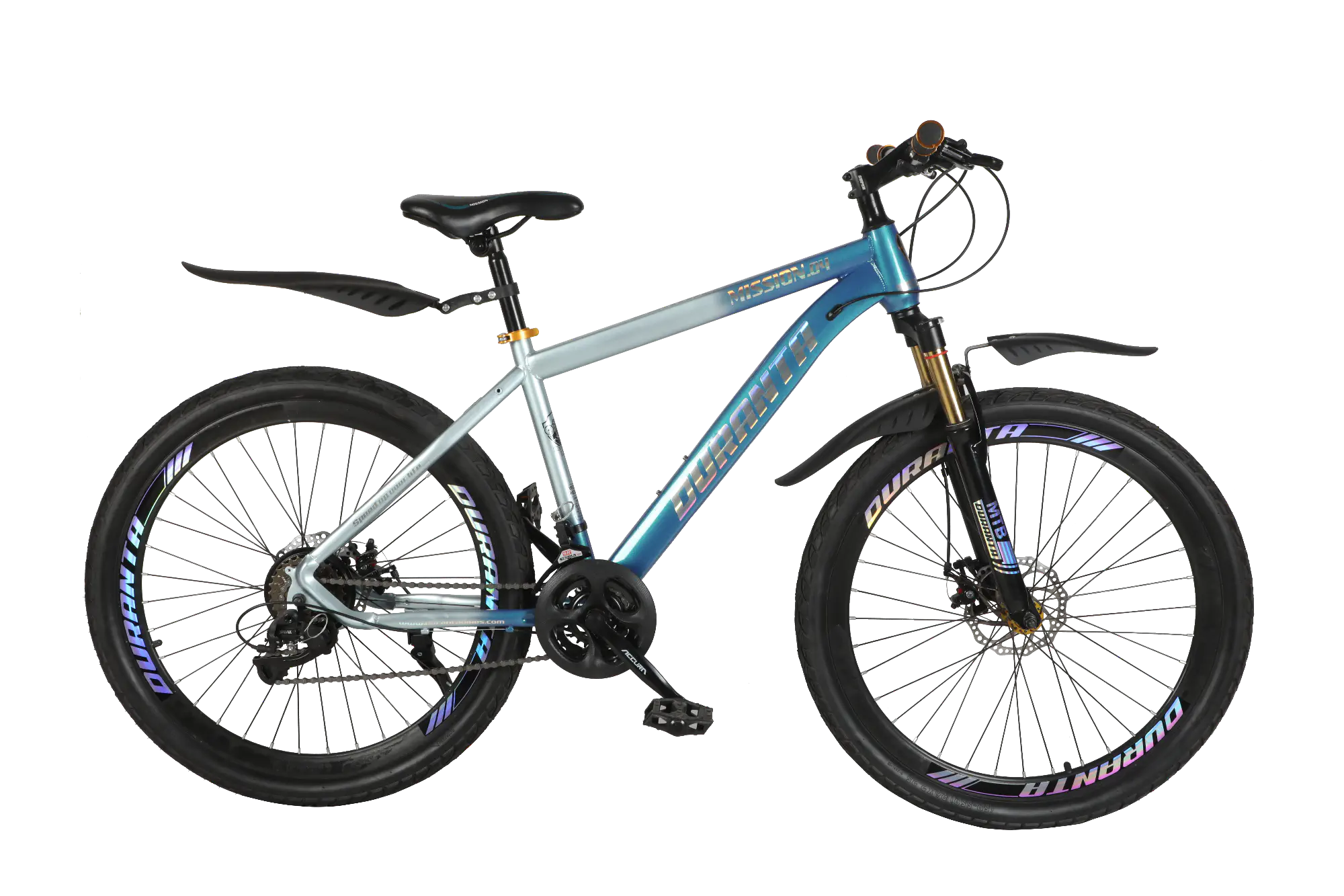 Picture of Duranta Steel 21 Speed 26Inch Mission-04 Silver & Blue Bicycle