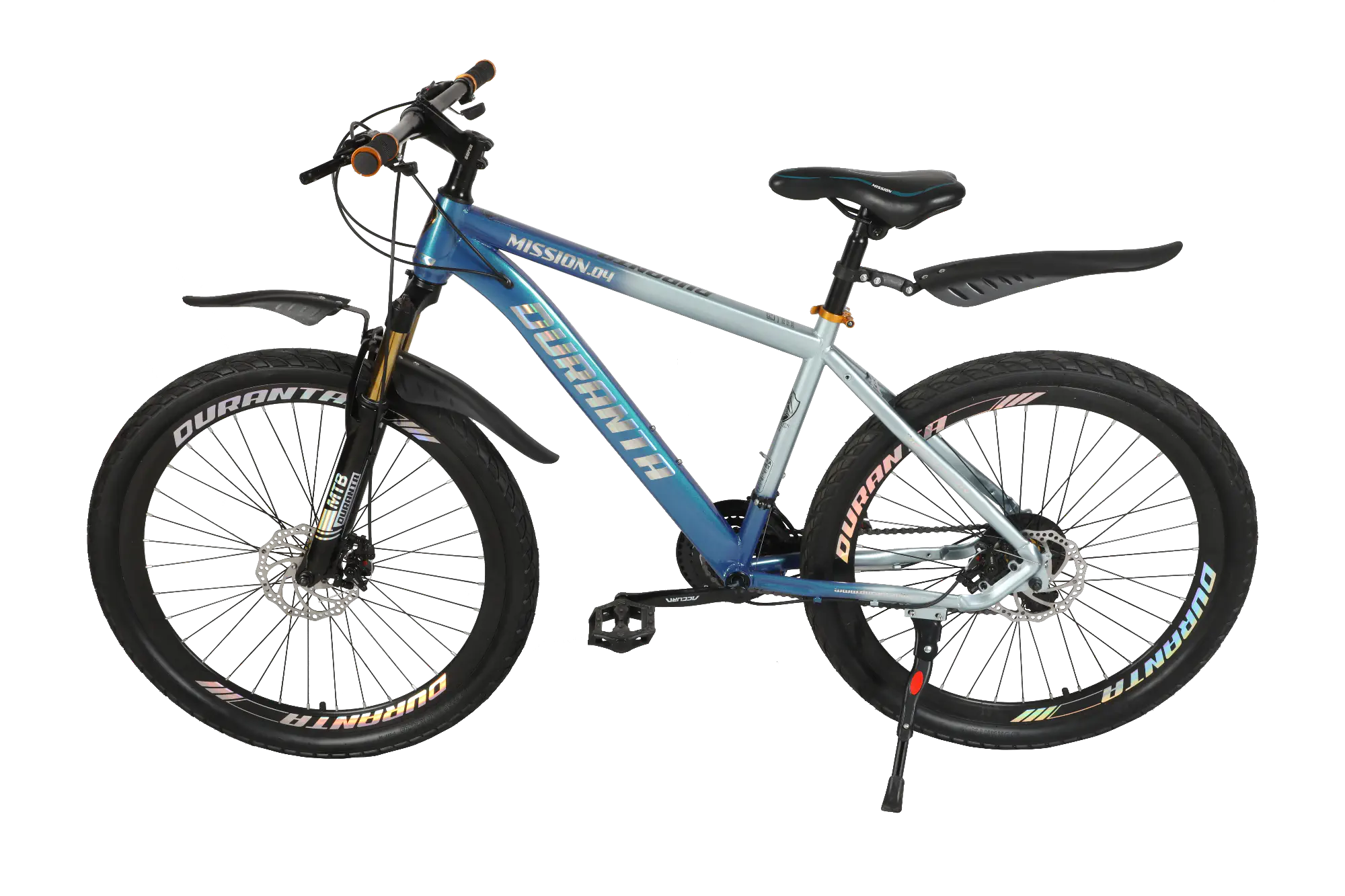 Picture of Duranta Steel 21 Speed 26Inch Mission-04 Silver & Blue Bicycle