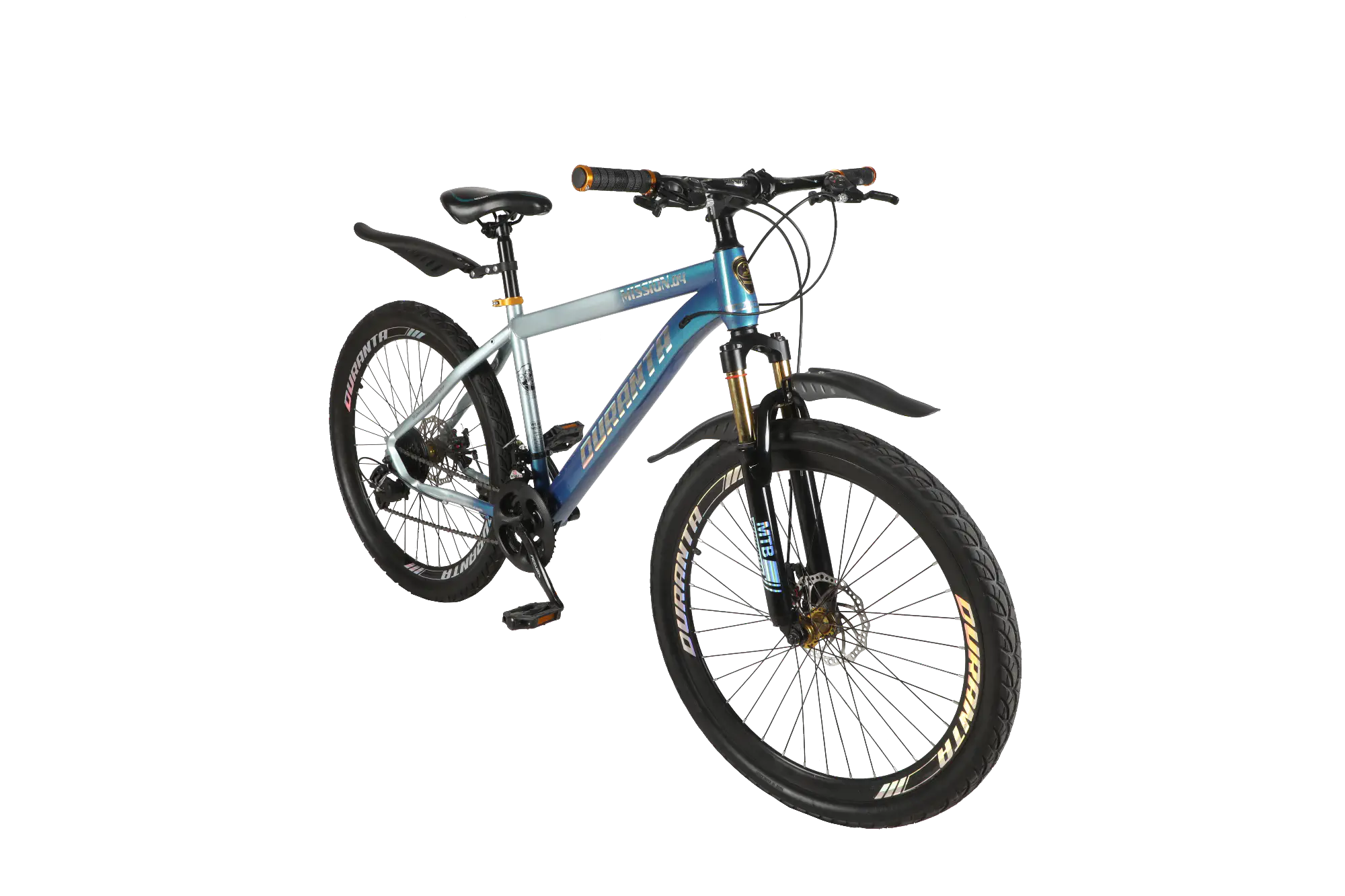 Picture of Duranta Steel 21 Speed 26Inch Mission-04 Silver & Blue Bicycle