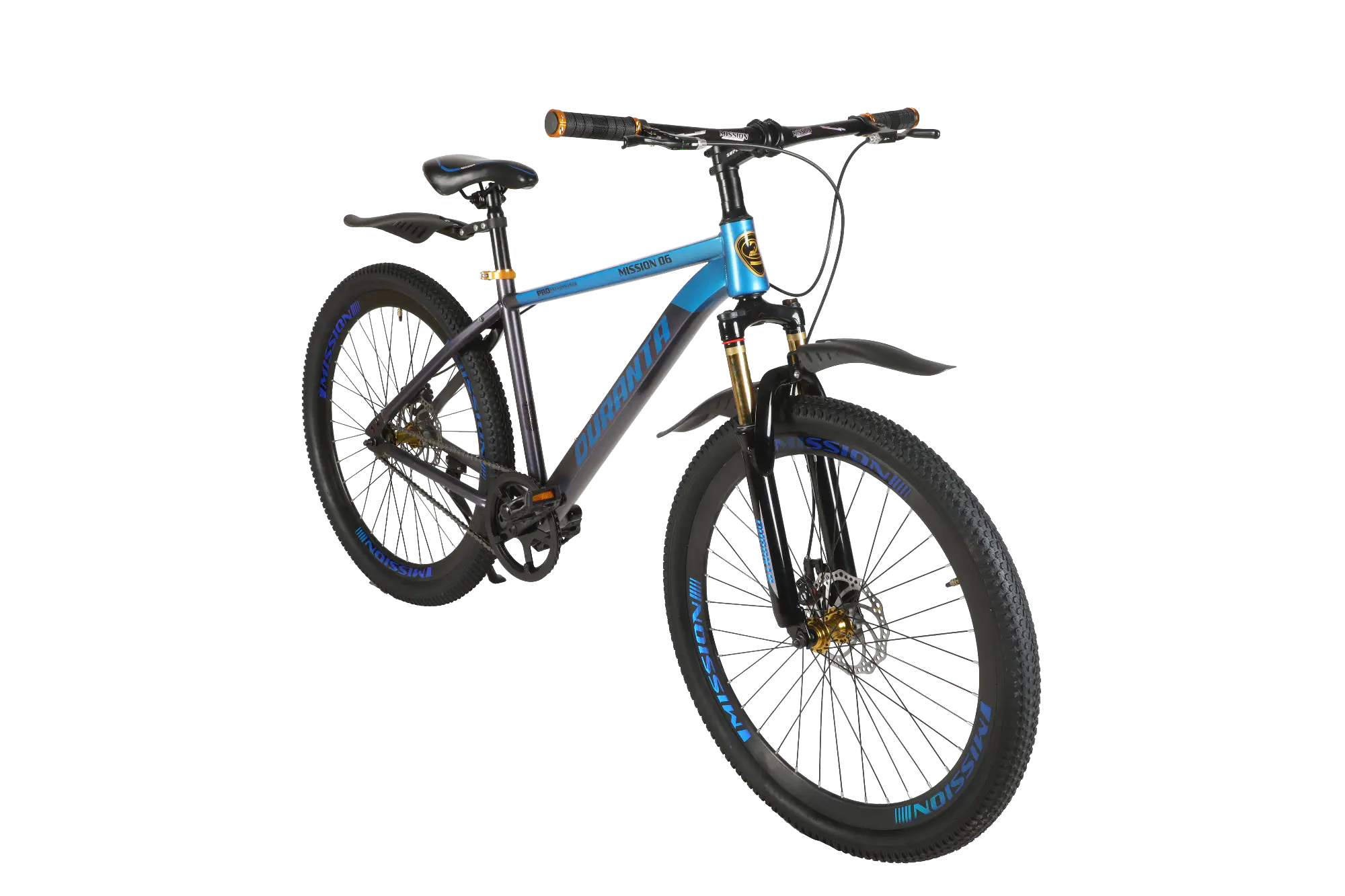 Picture of Duranta steel 1 speed 26 Inch Mission-06 Blue-Ash Bicycle