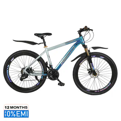 Picture of Duranta Steel 21 Speed 26Inch Mission-04 Silver & Blue Bicycle