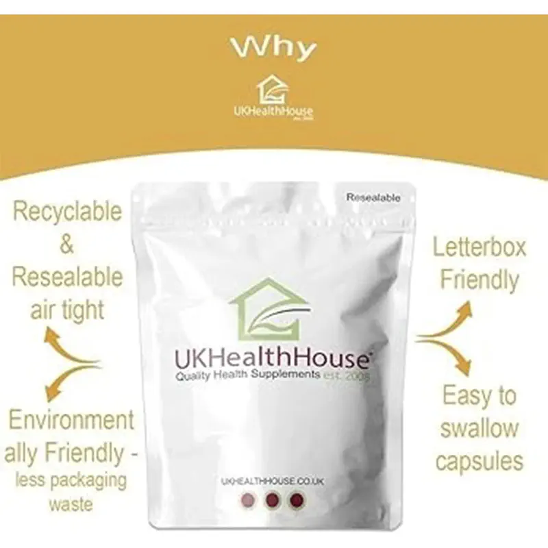 Picture of UK HEALTHHOUSE MACA GINSENG COMPLEX 3500mg with Maca Panax Ginseng Zinc- 120 pcs Capsules - Made in UK - Maca Extract with Korean Ginseng-1 BRIGHT