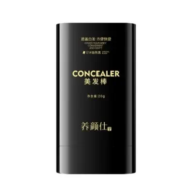 Picture of Hair Color Stick Hair Dye, Touch Up Comb 2-In-1, Safe And Convenient Comb Hair Dye, Waterproof and Sweat-Proof Portable Coloring Stick for Men and Women (Black & Dark Brown)-Black
