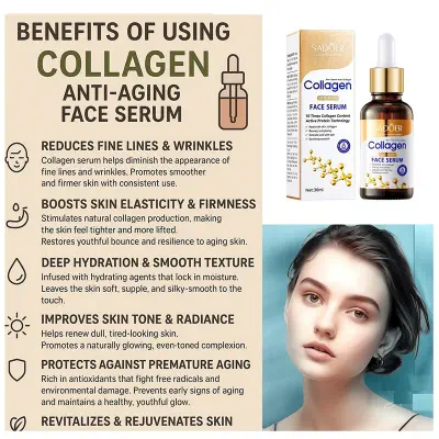 Picture of SADOER Collagen Anti Aging Face Serum-1 BRIGHT