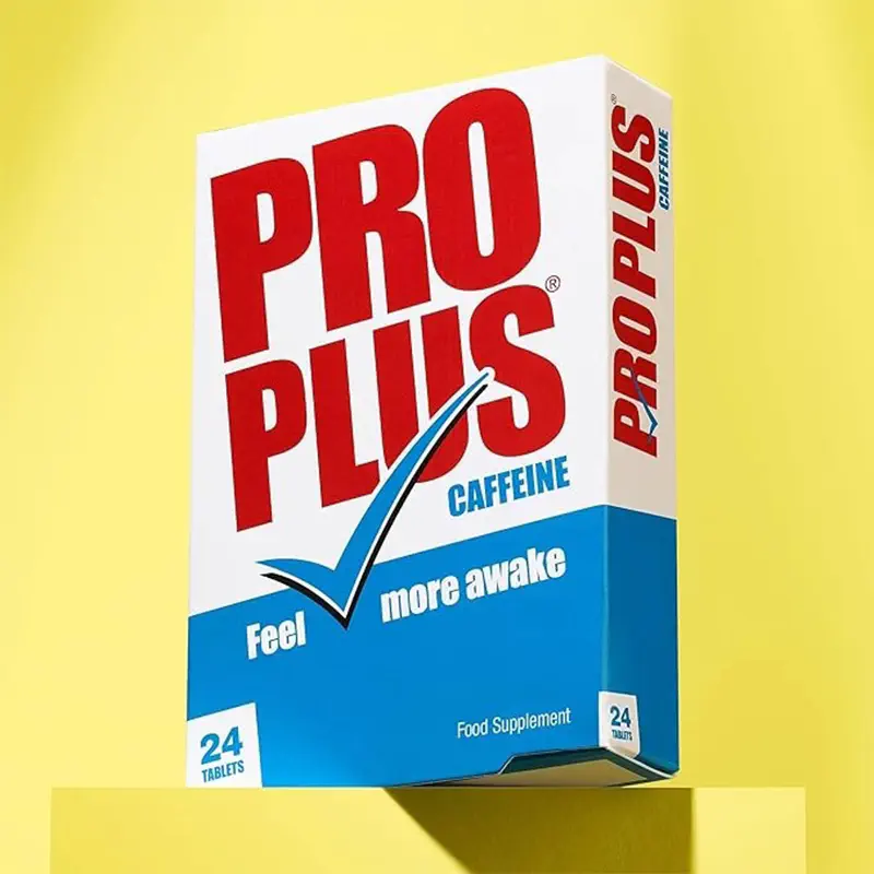 Picture of Pro Plus 24 tablets - Caffeine tablets - Sugar Free - Made in UK-Soft White