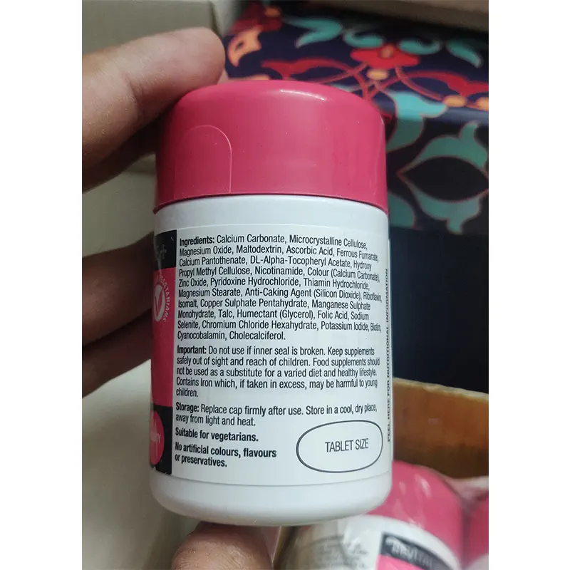Picture of SKIN, HAIR & NAIL Health Supplement One a Day 40 Tablets Multivitamin New Formula-1 BRIGHT