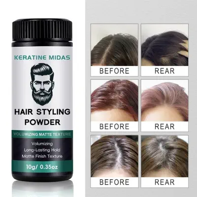 Picture of Hair Styling Powder Hair Volumizing Fluffy Powder 10g Unisex Long Lasting Hold Hair Styling Powder Unisex Long Lasting Hair Styling Powder-1 BRIGHT
